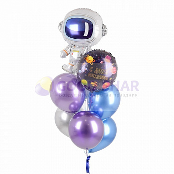 Набор воздушных шаров "Космонавт" № 424