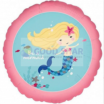 Шар фольгированный "Волшебная русалочка" Шар фольгированный "Волшебная русалочка"
