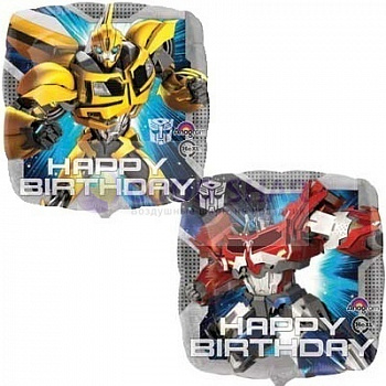 Шар фольгированный 18" "Трансформеры Бамблби и Оптимус Прайм" Шар фольгированный 18" "Трансформеры Бамблби и Оптимус Прайм"