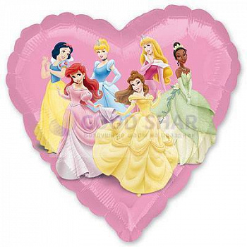 Шар фольгированный 18" «Принцессы Дисней» Шар фольгированный 18" «Принцессы Дисней»