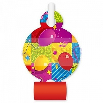 Язык-гудок "Мозаика" 6шт