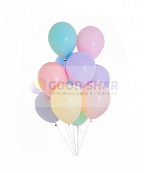 Шар латексный без рисунка "Макарунс"