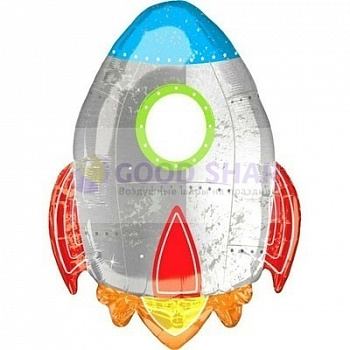 Шар фольгированный "Ракета" 73 см Шар фольгированный "Ракета" 73 см
