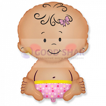Шар фольгированный Малышка девочка