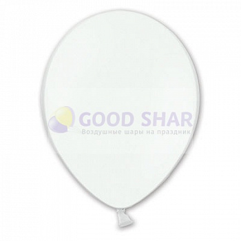 Воздушный шарик латексный белый. 35 см.