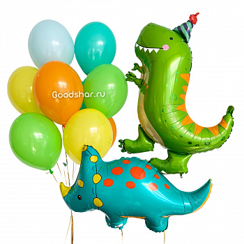 Набор воздушных шаров Вечеринка Дино