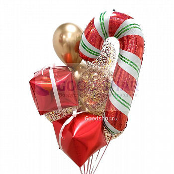 Набор воздушных шаров Новогодний № 859