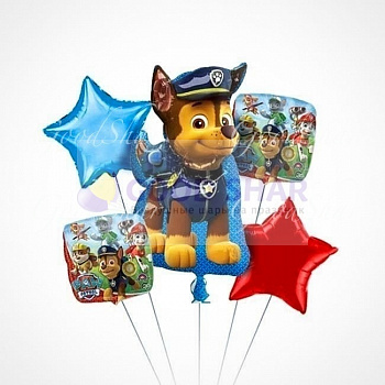 Набор воздушных шаров "Щенячий патруль" № 302 Набор воздушных шаров "Щенячий патруль" № 302
