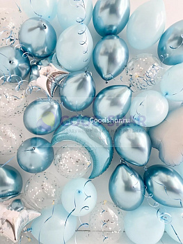 Набор воздушных шаров на выписку для мальчика № 838