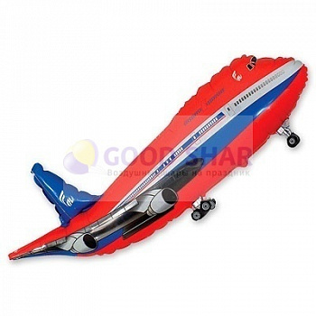 Шар фольгированный "Самолет красный" Шар фольгированный "Самолет красный"