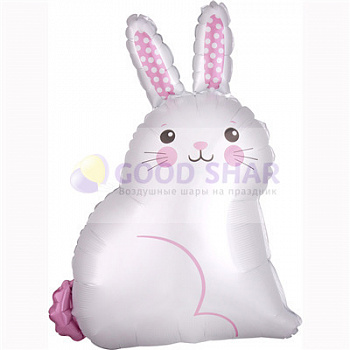 Шар фольгированный "Зайка белый" Шар фольгированный "Зайка белый"