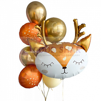 Набор воздушных шаров Новогодний № 860