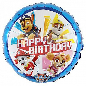 Шар фольгированный 18" HB Щенячий Патруль Шар фольгированный 18" HB Щенячий Патруль