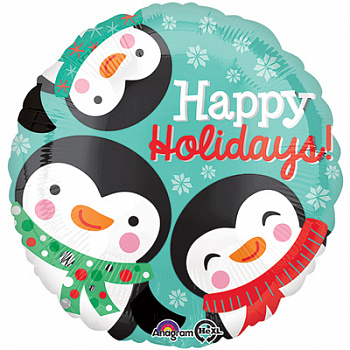 Шар фольгированный 18" "Три пингвина" Шар фольгированный 18" "Три пингвина"